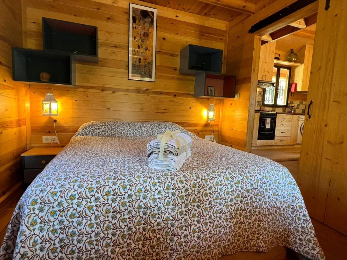 Amer Rustic Cabin In The Woods/Cabana En El Bosque מראה חיצוני תמונה